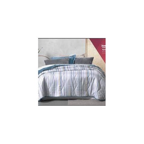 Edredom Solteiro Toque Acetinado Bold