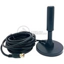 Ver imagem 1 de Antena Digital Portátil Interna e Externa Full Hdtv Vhf 4k