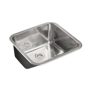 Tanque Inox Monobloco 50 Cm Atikum Pingoo.casa - Prata Polido
