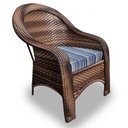 Ver imagem 2 de Conjunto de Poltronas Fibra Sintética Tóquio - 4 Poltronas + 1 Mesa Centro - Tecido Alanta