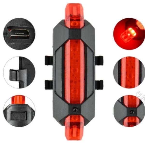 Capacete Lua Tek + Velocímetro Odômetro + Led Segurança Trazeior - 10