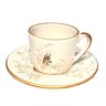 Xicara de Cha com Pires Rena C/ Ouro Luiz Salvador - 1