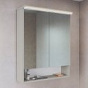 Ver imagem 1 de Armário Espelheira Banheiro 60cm 2 Portas e Iluminação Led Arenas Es8040