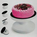 Ver imagem 2 de Prato Giratório para Confeitar Bolo, Bailarina para Bolo Inclinada Antiderrapante