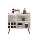 Ver imagem 4 de Aparador Buffet Adega Samara 2 Portas Moon II cor Branco Comprar Moveis em Casa
