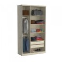 Ver imagem 2 de Guarda-Roupa Solteiro 3 Portas 