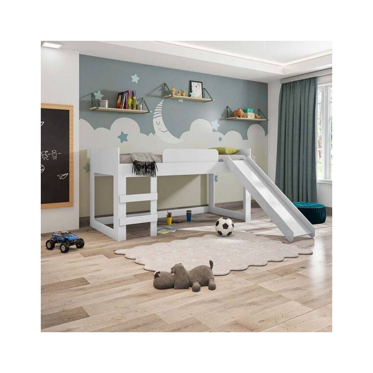 Cama com Escorregador Joy Pura Magia