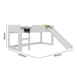 Cama com Escorregador Joy Pura Magia - 5