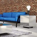 Ver imagem 1 de Mesa de Canto Trapézio Espelhada Decorativos Dalla Costa