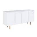 Ver imagem 3 de Buffet para Sala de Jantar 4 Portas Capela Branco