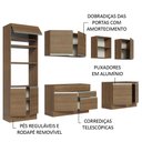 Ver imagem 5 de Armário de Cozinha Completa 310cm Rustic Glamy Madesa 02
