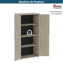Ver imagem 4 de Armário Alto P25 Pandin 80 Cm (largura) em Mdp Cor Castanheira Natural com 2 Portas e 3 Prateleiras