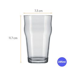 Copo Stout Cerveja 285ml Nadir - 6 Unidades - 3