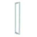 Ver imagem 1 de Puxador Duplo Quadrado 2,5cm x 2,5cm Inox 304 - Polido Loja da Indústria 1225mm x 1200mm