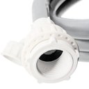 Ver imagem 6 de Mangueira Entrada + Saida Água Máquina De Lavar Universal 1,2m Metros Cinza + Fita Veda Rosca