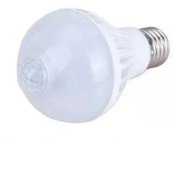 Lâmpada Sensor de Movimento Luz Cor Branca Fria E27 9w - 2