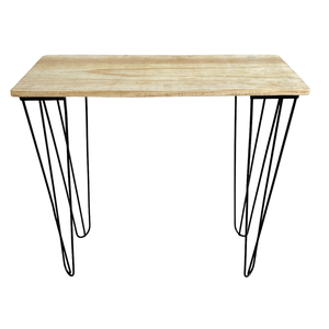 Aparador Industrial de Ferro Hairpin Legs - Pinus