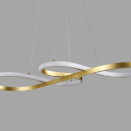 Pendente Lumier Infinity 40w Três Temperaturas 3000k|4000k|6000k Dourado 3.240lm - 5