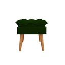 Ver imagem 2 de Kit 2 Poltronas + Namoradeira + Puff Opala Decorativa Balaqui Verde