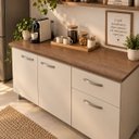 Ver imagem 3 de Prateleira Tampo 120x52,5cm 15mm MDF para Balcão de 1,20m Marrom