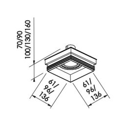 Spot Embutido No Frame Ii 1 Mini Dicroica Led In61301Bt - 2