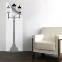 Ver imagem 3 de Adesivo de Parede Decorativo Sala Luminária Tripla