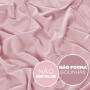 Ver imagem 4 de Jogo de Cama Casal 3 Peças Jolitex Ternille 300 Fios - Toque de Seda - Rosê