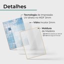 Ver imagem 5 de Dois Quadros em Vidro Frases Moitvação Oceano para Escritório 50x70