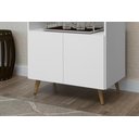 Ver imagem 3 de Aparador Buffet Retrô Sala Suiça 2 Portas Pes Palito