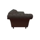 Ver imagem 7 de Recamier Decorativo Divã Styllus Lado Esquerdo Couro Marrom