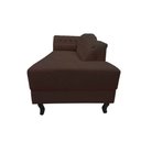 Ver imagem 6 de Recamier Decorativo Divã Styllus Lado Esquerdo Couro Marrom