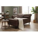 Ver imagem 1 de Recamier Decorativo Divã Styllus Lado Esquerdo Couro Marrom