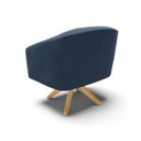 Ver mais imagens de Cadeira Sala de Jantar Giratória Ma30 Kit 2 Stella Suede D03 - D’Rossi