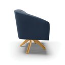 Ver imagem 7 de Cadeira Sala de Jantar Giratória Ma30 Kit 2 Stella Suede D03 - D’Rossi