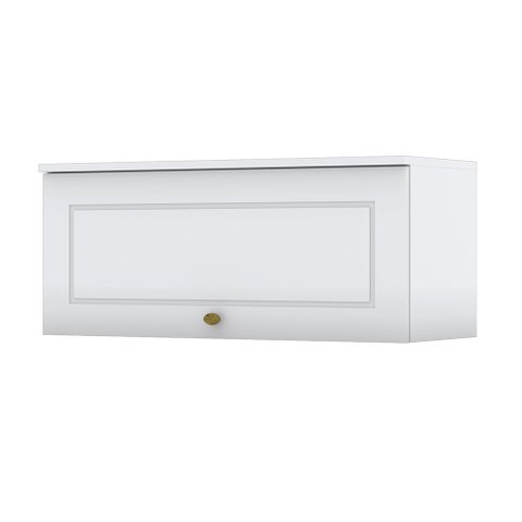 Armário Aéreo 01 Porta Basculante Americana Branco Henn