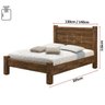 Cama Casal Quarto Imperial Ajustável 1,30m ou 1,40m - 3