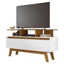 Ver imagem 3 de Rack Sala Rubi 1.2 para TV até 50 2 Portas Pé Madeira Macica