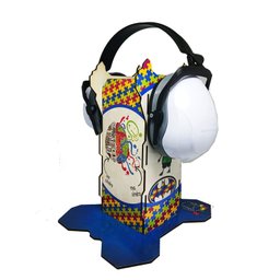 Abafador Branco 26 Db para Autistas com Suporte Exclusivo Autismo Coleção Tea e Amor Nsupbranco9 - 2