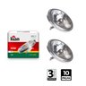 Kit 10 Lâmpada Halógena Halospot Ar111 8º Base G-53 50w 12v - 2