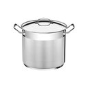 Ver imagem 1 de Caldeirão Tramontina Professional em Aço Inox Fundo Triplo com Tampa e Alças 28 cm 15,7 L
