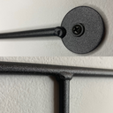 Ver imagem 4 de Cabideiro de Parede Leme Ferro Estilo Industrial Decorativo