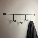 Ver imagem 2 de Cabideiro de Parede Leme Ferro Estilo Industrial Decorativo