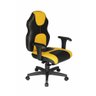 Cadeira Gamer com Braço Amarelo Design Office Móveis - 3
