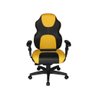 Cadeira Gamer com Braço Amarelo Design Office Móveis - 5