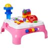 Mesa Maxi Atividades Som Luzes Infantil Encaixe Educativa Bebê Didática Interativa Mesinha Magic - R - 4