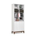 Ver imagem 1 de Livreiro Ej Flow Branco - Ej Móveis