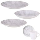 Ver imagem 3 de Aparelho de Jantar 30 Peças Porcelana Tramontina Arbo Servir Mesa Posta 6 Pessoas