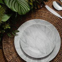 Aparelho de Jantar 30 Peças Porcelana Tramontina Arbo Servir Mesa Posta 6 Pessoas - 2