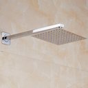 Ver imagem 4 de Kit Chuveiro Ducha Slim Quadrada 25x25cm Cromada Inox 2 Acabamento