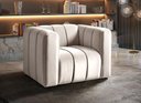 Ver imagem 3 de Poltrona Mona Cor Suede Bege